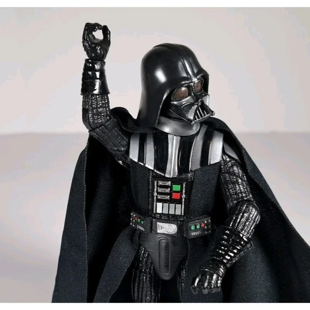Star Wars Darth Vader Action Figure with Fabric Cape Black Series 6‎ Inch Loose